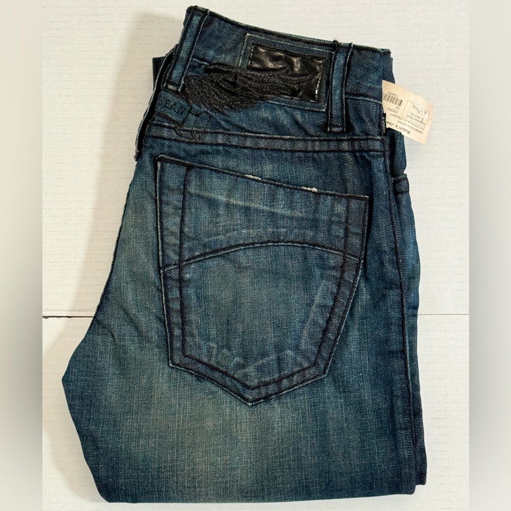 New Men's ROBIN'S JEAN Heavy Stitch Straight Jeans